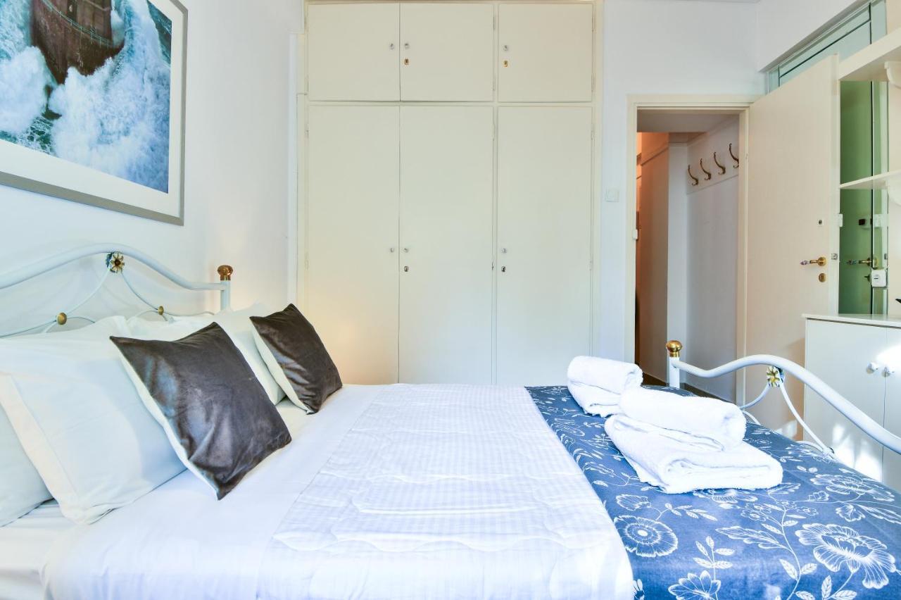 Groovy Apartment By The Sea With Garden Palaio Faliro Bagian luar foto